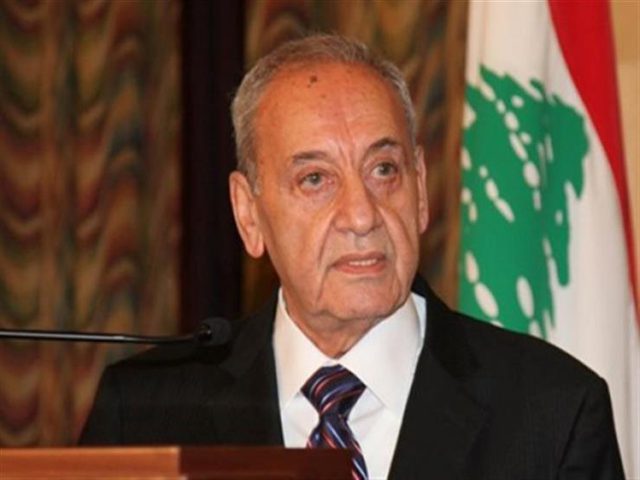 بري: "إسرائيل"​ تبيت عدواناً للبنان وندعو لرفع درجة الانتباه