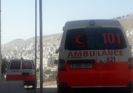 إصابة ستة مواطنين في نابلس