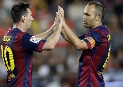 جواز سفر ميسي يمنعه من وداع إنييستا