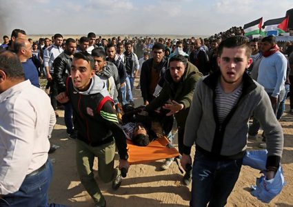 إصابة شاب برصاص قوات الاحتلال شرق قطاع غزة