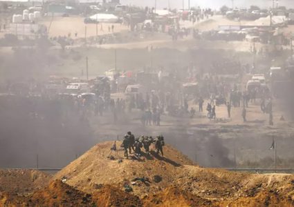 الاحتلال يهدد المشاركين في مسيرة العودة شرق غزة