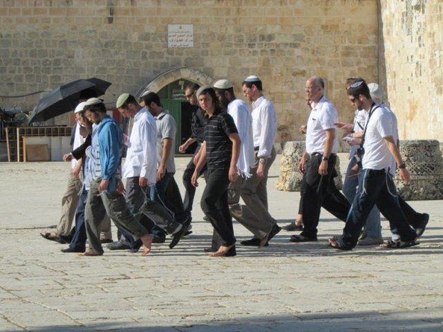 مستوطنون وطلبة معاهد تلمودية يقتحمون "الأقصى"