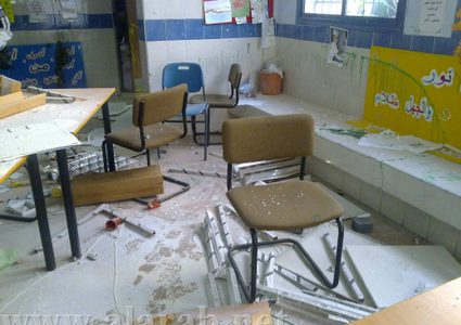 كشف ملابسات تخريب مدرسة في قلقيلية