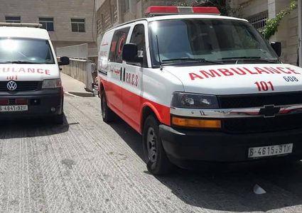 إصابة مواطنين في نابلس