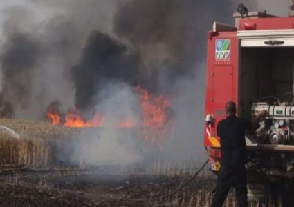 الإحتلال يزعُم حرق مزارع بسبب الطائرات الورقية شرق قطاع غزة