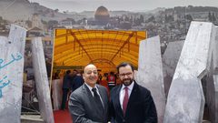 بسيسو يستقبل نظيره المغربي في معرض الكتاب