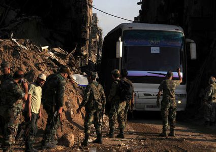 الدفاع الروسية: إخراج المسلحين من اليرموك على وشك الانتهاء