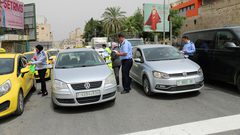 نشاط مروري في محافظة نابلس(صور)