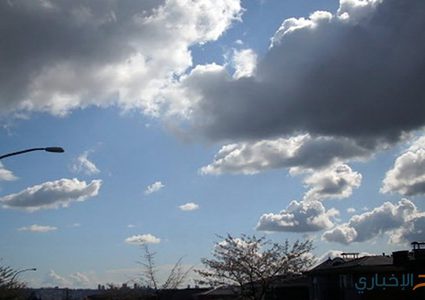 الطقس: غائم جزئي وارتفاع ملموس على درجات الحرارة