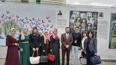 بالصّور: عروض فنيّة وأمسية شعريّة في جناح بيت لحم 2020