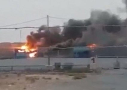 الهيئة الوطنية: حرق معبر "أبو سالم" غير مقصود