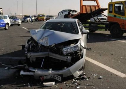 إصابة خمسة مواطنين بحادث سير جنوب نابلس