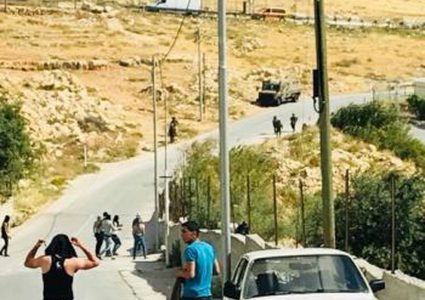 اندلاع مواجهات مع الاحتلال شرق بيت لحم