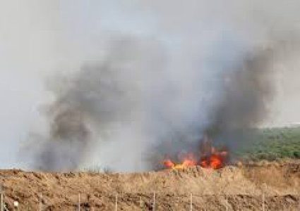 6 حرائق بفعل طائرات ورقية حارقة في مستوطنات غلاف غزة