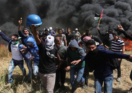 الهيئة الوطنية لمسيرة العودة تقرر غداً إضراباً شاملاً للمشاركة في تشييع الشهداء