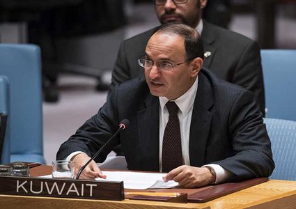 الكويت ستقترح مشروع قرار في الامم المتحدة "لحماية المدنيين" الفلسطينيين