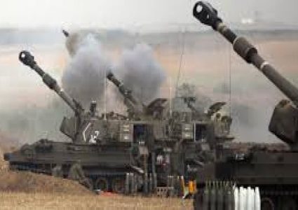 مدفعية الاحتلال تستهدف نقطة رصد للمقاومة شمال قطاع غزة