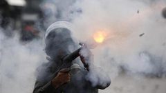 اصابات بالاختناق خلال مواجهات مع الاحتلال في بلدة بورين