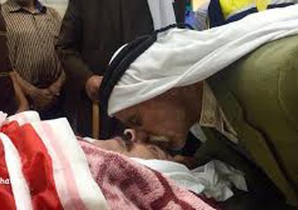 تشييع جثمان الشهيد إدريس جبارين في بلدة سعير