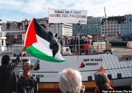 بالصور.. سفن كسر الحصار بدأت رحتلها لغزة