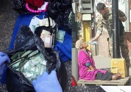 وفاة متسولة تكشف حساب بنكي بمليون دولار!