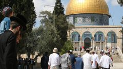 62 مستوطناً يقتحمون الأقصى في اليوم الأول من رمضان