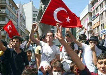 مئات الآلاف يتظاهرون في تركيا دعما لفلسطين