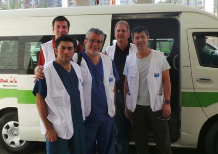 وفود طبية تخفف آلام جرحى القطاع