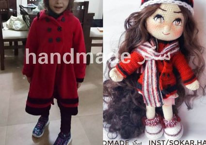 فنانة من غزة تصنع لملامح الوجوه ما يشبهها من الدمى