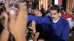 مادورو يفوز بانتخابات الرئاسة في فنزويلا