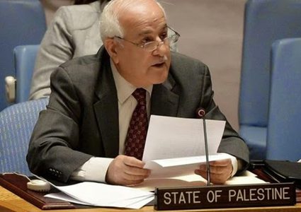 منصور يبعث رسائل لمسؤولين أمميين حول انتهاكات الإحتلال لحقوق الشعب الفلسطيني