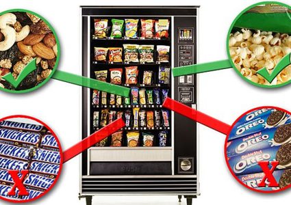 ما هي الأطعمة الصحية التي تستطيع شراءها من الآلات البيع
