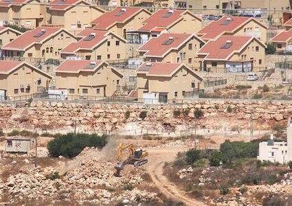 ما الذي يشجع السياسة الاستعمارية للأراضي الفلسطينية؟