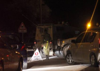 إصابة مواطنين برصاص الاحتلال جنوب نابلس