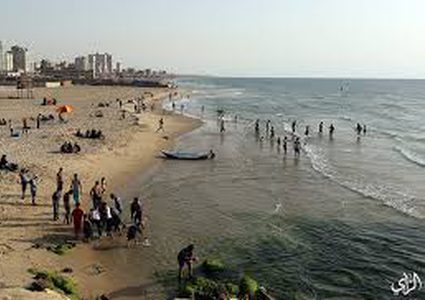شواطئ بحر غزة ملوثة بنسبة 75٪