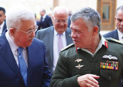 الرئيس يهنئ العاهل الأردني بعيد الاستقلال