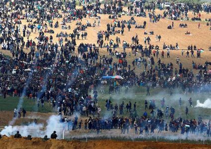 الهيئة الوطنية تعلن أن الجمعة المقبلة ستحمل اسم "من غزة إلى حيفا وحدة دم ومصير مشترك"