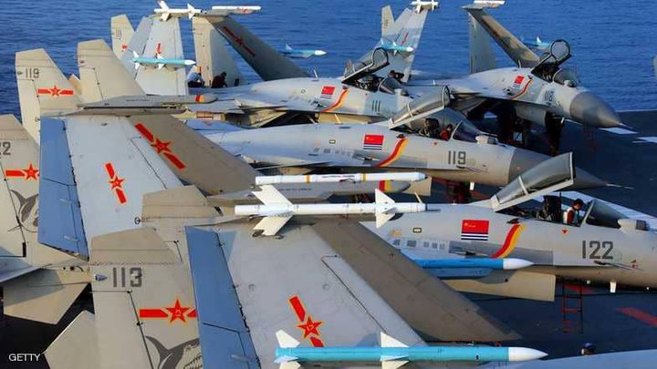 الصين تستعرض عضلاتها العسكرية بـ"مناورة جوية معقدة"