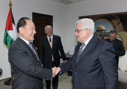 الرئيس يستقبل المبعوث الصيني للشرق الأوسط