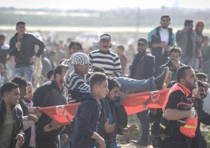 إصابة 3 مواطنين برصاص الاحتلال شرق حي الزيتون