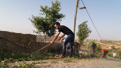 "فرعتا 24" تنفذ مبادرة (ساعة تطوع..ساعة خير) (صور)