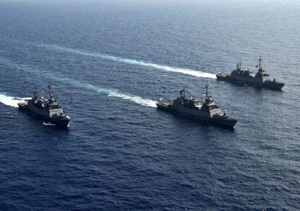 الاحتلال يجري مناورة بحرية مشتركة مع "حلف الناتو"