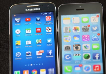 المحكمة تأمر سامسونغ بدفع نصف مليار دولار لآبل