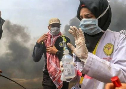 بيت لحم: وقفة تضامنية احتجاجا على إعدام المسعفة رزان النجار