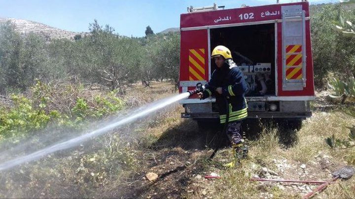 الدفاع المدني يتعامل مع 406 حالة حريق وإنقاذ خلال أسبوع