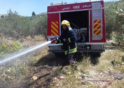 الدفاع المدني يتعامل مع 406 حالة حريق وإنقاذ خلال أسبوع