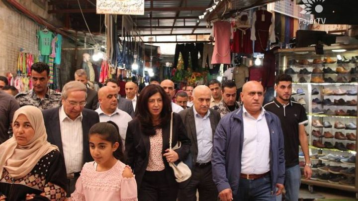 عودة تتفقد أسواق محافظة نابلس