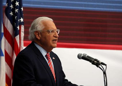 سفير واشنطن لدى إسرائيل يهاجم الصحفيين بشأن احتجاجات غزة