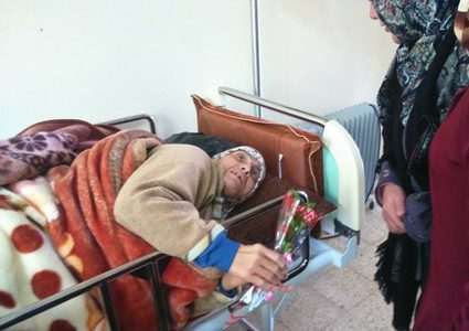 افتتاح جدارية فنية دعما لكبار السن