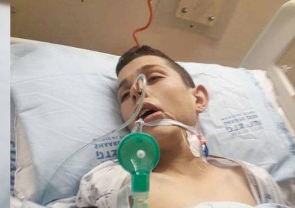 الفتى حسان التميمي يفقد بصره كلياً بسبب الاهمال الطبي